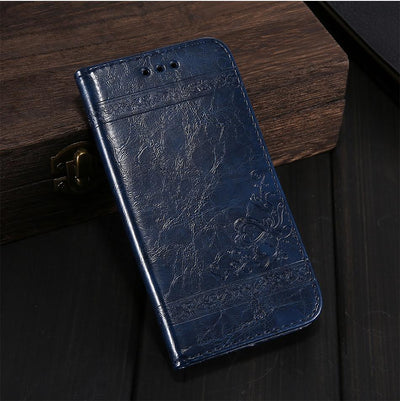 Funda Tipo Libro de Cuero Retro Lujo Compatible con iPhone y Samsung Galaxy - Image 7