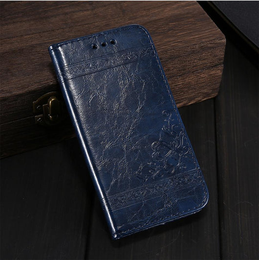 Funda Tipo Libro de Cuero Retro Lujo Compatible con iPhone y Samsung Galaxy - Image 7