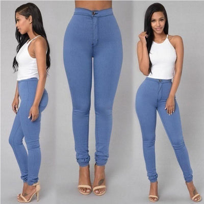 Jeans Skinny Elásticos Casuales para Mujer - Image 20