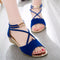Sandalias con Tira Frontal y Tacón Bajo Cómodo