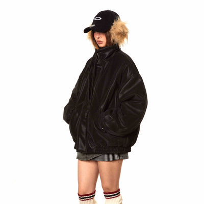 Abrigo Acolchado para Pareja - Diseño Suelto y Cálido para Invierno - Image 6