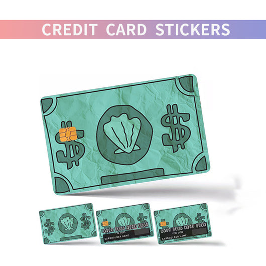 Anime cityscape credit card sticker with vibrant pink, purple, and blue hues, showing buildings and power lines. - Image 45
