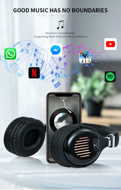 Auriculares Inalámbricos Plegables con Sonido Estéreo - Image 16
