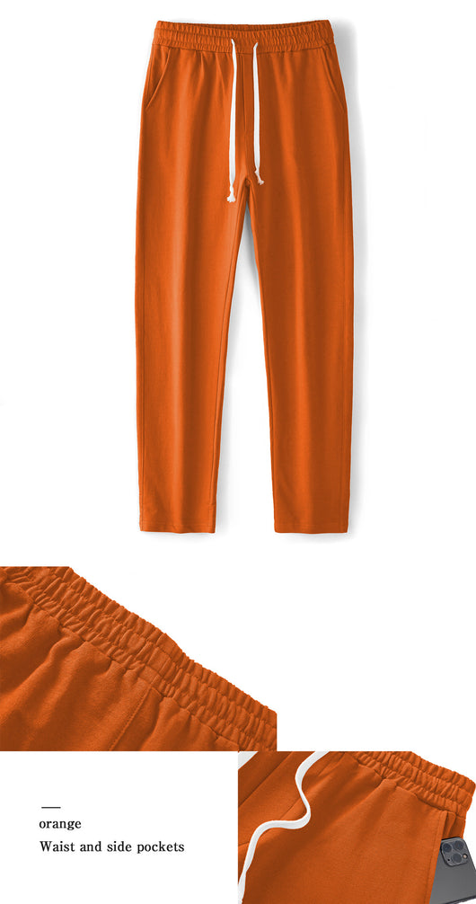 Pantalones de Chándal Holgados de Algodón para Hombre - Image 24