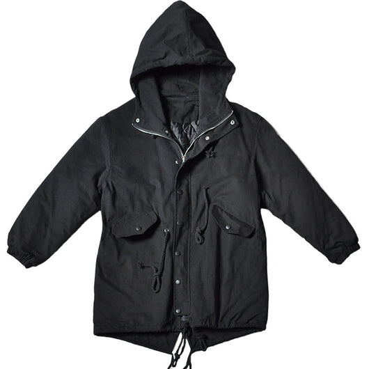 Abrigo Anorak Holgado Casual de Moda Oscura para Hombre - Image 7
