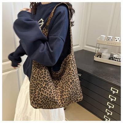 Bolsa de Gran Capacidad con Estampado de Leopardo para Mujer - Image 16