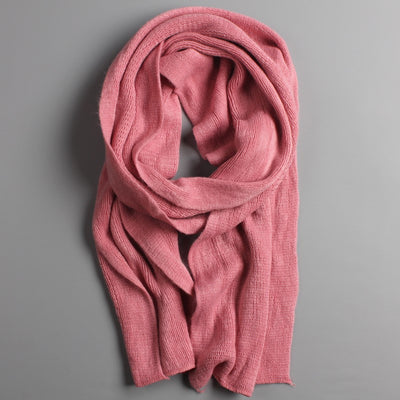 Bufanda de Cachemira Pura para Mujer - Colores Lisos y Calidez Premium - Image 18