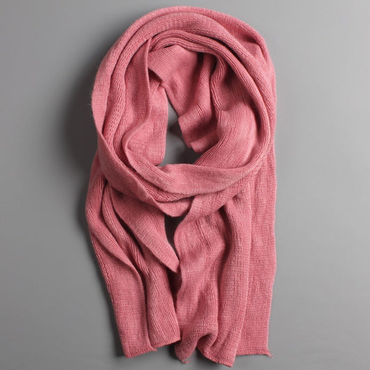 Bufanda de Cachemira Pura para Mujer - Colores Lisos y Calidez Premium - Image 18