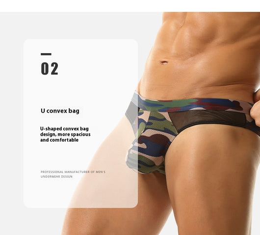 Calzoncillos Tipo Boxer Camuflaje con Malla Transpirable - Image 14