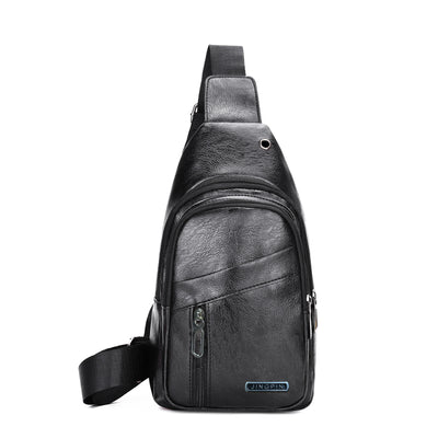 Bolsa Crossbody Impermeable de Gran Capacidad con Múltiples Compartimentos para Hombre - Image 7