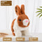 Color Matching Rabbit, Brown