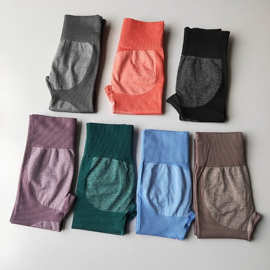 Conjunto de Yoga Cintura Alta con Elástico Deportivo - Image 3