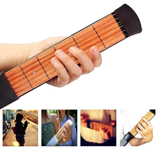 Guitarra de Bolsillo Portátil - Entrenador de Acordes para Práctica de Guitarra Acústica - Image 5