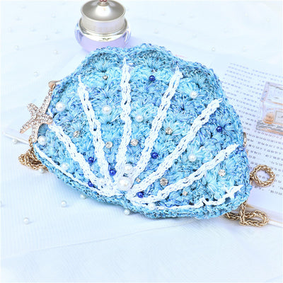 Concha de Vieira Tejida a Mano - Fantasía Marina con Estrella de Mar - Image 12