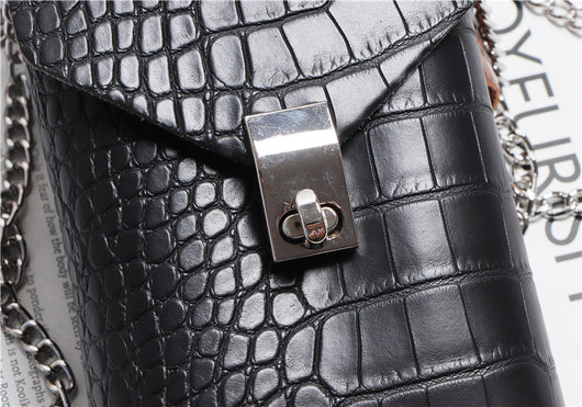 Bolso Cinturón de Cuero PU Versátil con Patrón Moderno - Image 8
