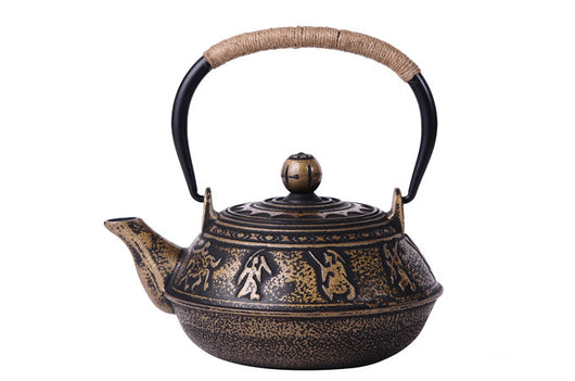Tetera de Hierro Fundido Peonía - Juego de Té Tradicional - Image 42