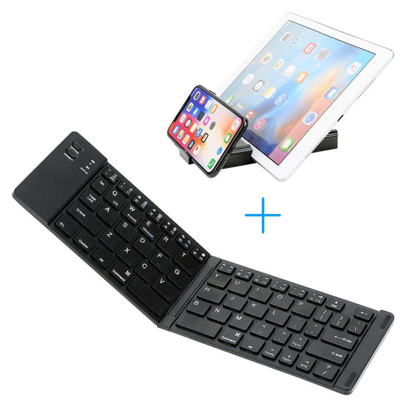 Teclado Bluetooth Plegable Inalámbrico Compacto
