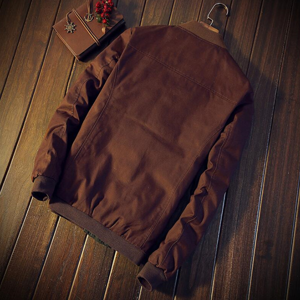 Chaqueta Cardigan Casual Coreana de Cuello Solapa para Hombre