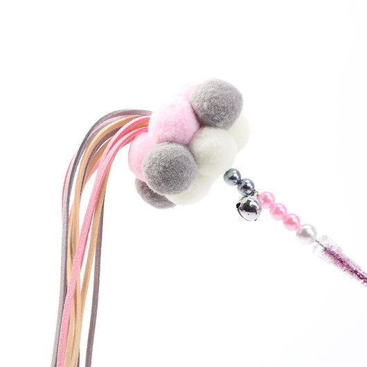 Juguete Interactivo para Gatos - Pompón de Plumas Hecho a Mano - Image 5