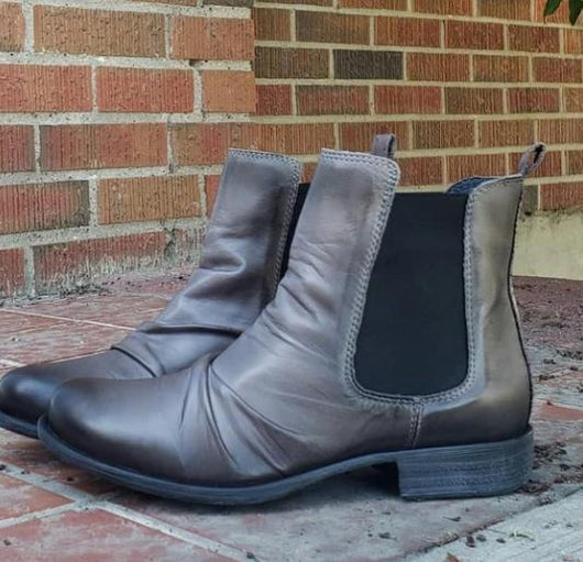 Botas Cortas Mujer Estilo Europeo Tacón Cuadrado - Talla Grande - Image 7