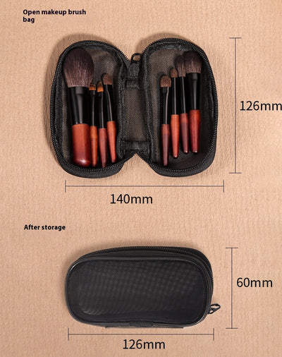 Kit Portátil de Brochas de Maquillaje Compacto para Viajes - Image 10