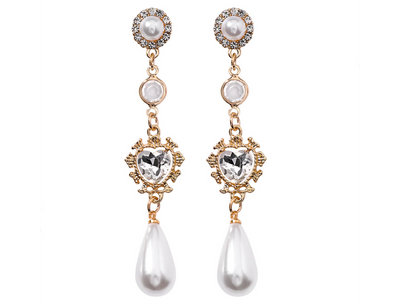 Pendientes Gota de Perla en Oro - Image 4
