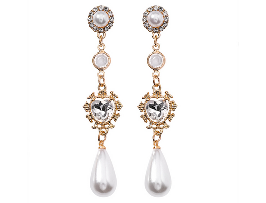 Pendientes Gota de Perla en Oro - Image 4