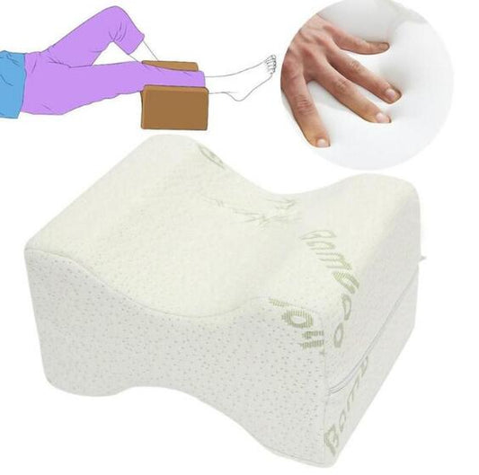 Almohada de Espuma Viscoelástica para Rodillas - Cuña de Apoyo Ortopédico