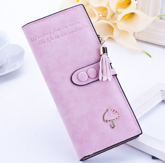 Cartera Larga Mujer con Múltiples Compartimentos - Diseño Coreano Premium - Image 5