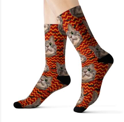 Calcetines con Estampado de Mascotas - Image 42