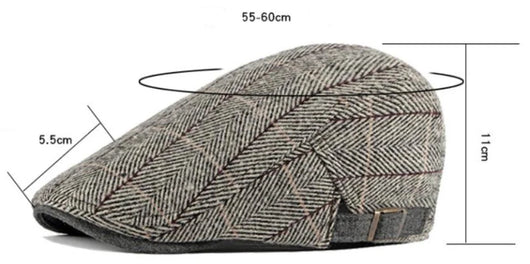 Boina Tejida Casual Retro Británico para Hombre - Image 4