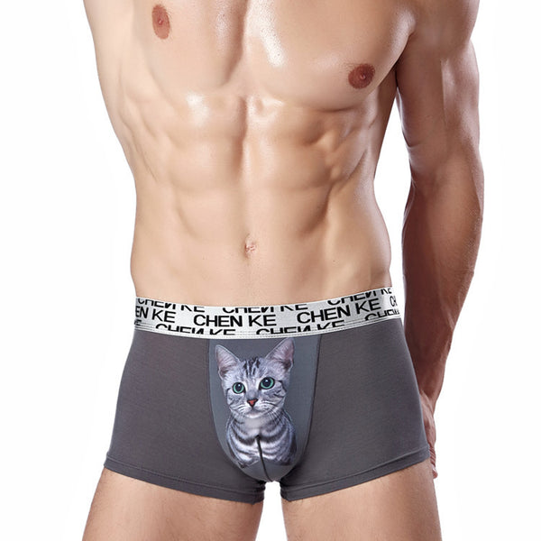 Calzoncillos para Hombre con Estampado Felino