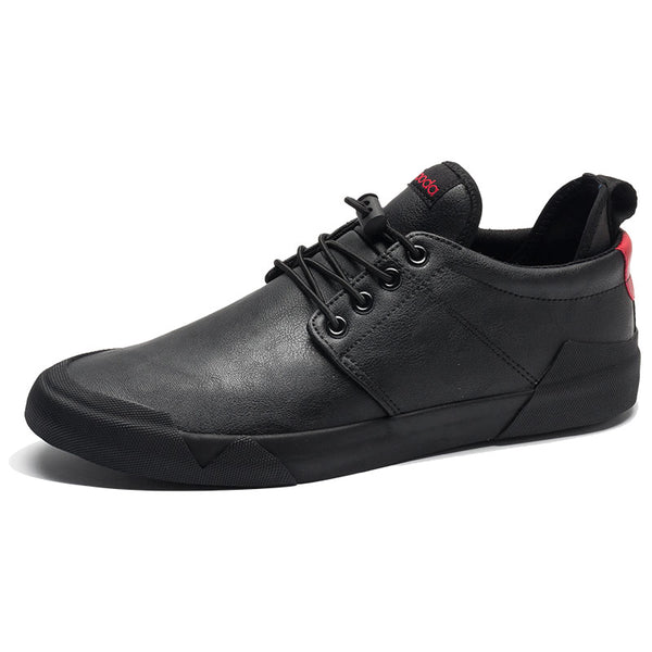 Zapatos Casuales de Cuero para Hombre con Cordones