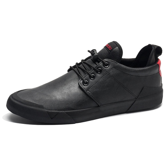Zapatos Casuales de Cuero para Hombre con Cordones