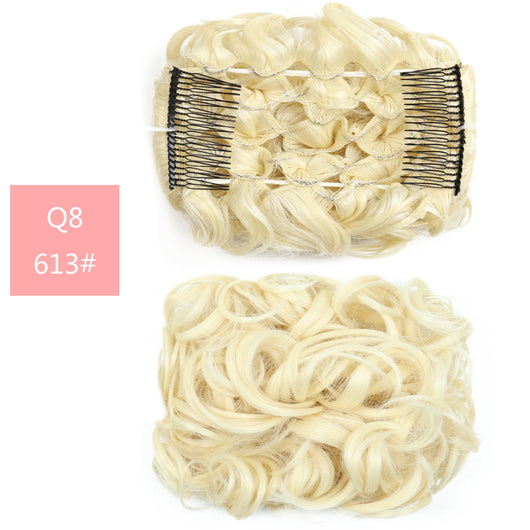 Moño Postizo de Fibra Sintética Resistente al Calor - Cabello de Seda Artificial - Image 13