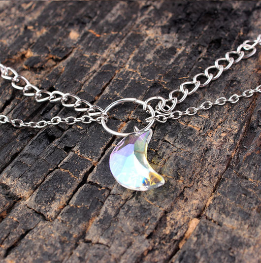 Collar Clavícula Luna de Cristal - Image 6