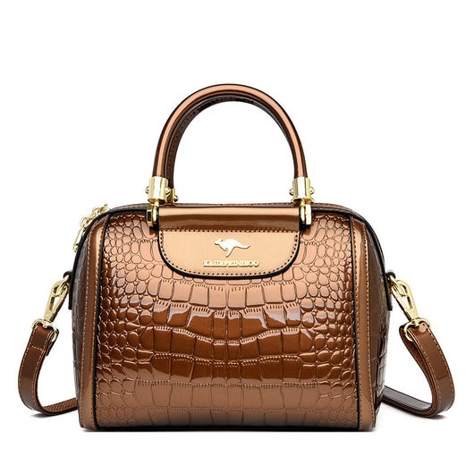 Bolso Bandolera de Cuero Charol Brillante para Mujer - Image 20