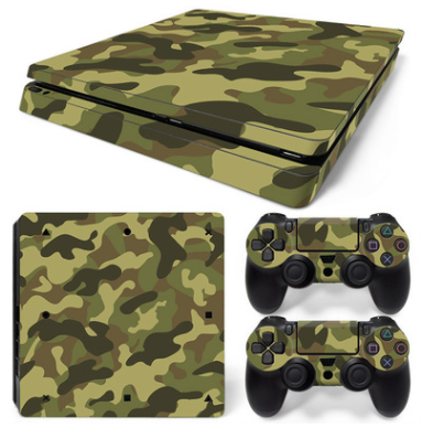 Hot pink and black leopard print skin set for PS4 Slim console and two controllers. - Image 20