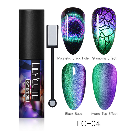 Esmalte de Uñas Cat Eye Mágico Efecto Ojo de Gato - Image 8