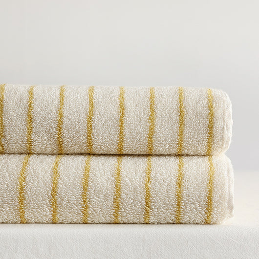 Toallas de Baño Familiares Algodón Peinado Rayas Rombos - Suavidad Premium - Image 11