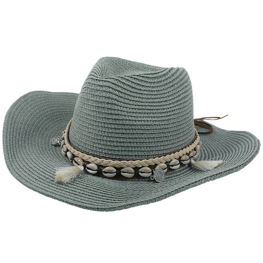 Sombrero de Sol con Borla de Concha