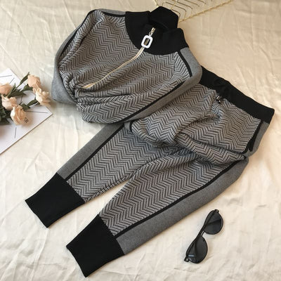 Conjunto Deportivo Tejido de Dos Piezas para Ocio - Image 4
