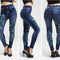 Leggings Estilo Denim con Estampado de Mariposas