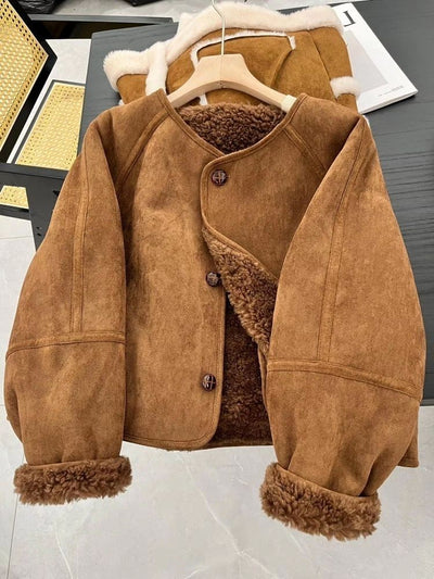 Chaqueta de Polar Estilo Coreano para Mujer - Image 17