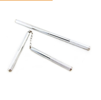 Nunchakus de Acero Inoxidable Transformables 2 en 1