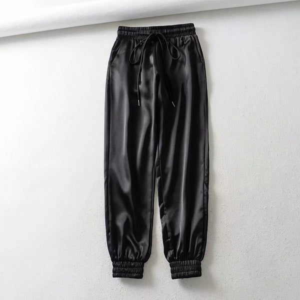 Pantalones con Cintura Elástica y Cordón Ajustable