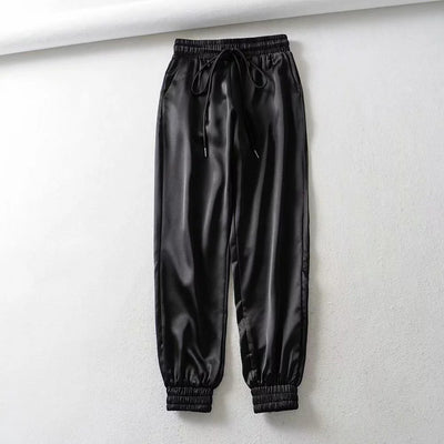 Pantalones con Cintura Elástica y Cordón Ajustable - Image 2
