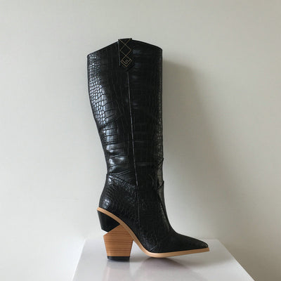 Botas de Tacón Grueso - Image 7