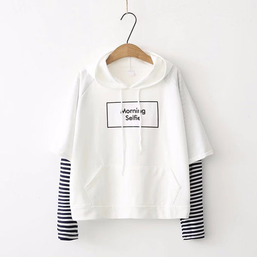 Sudadera con Capucha Reversible Doble
