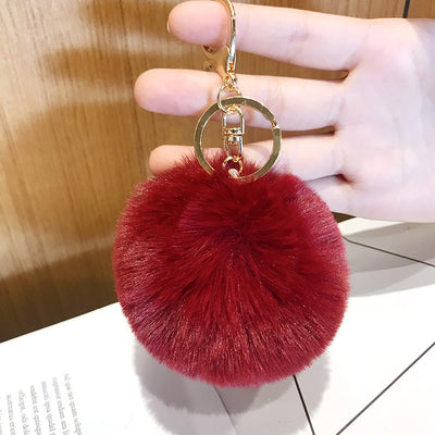 Llavero Pelota de Conejo Suave - Colgante Decorativo - Image 25